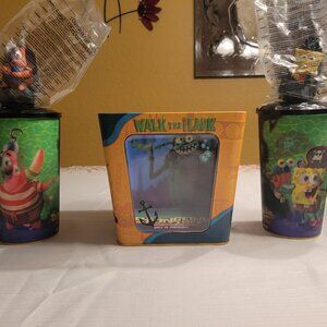 SpongeBob Collector Combo with Lenticular Cups and Toppers